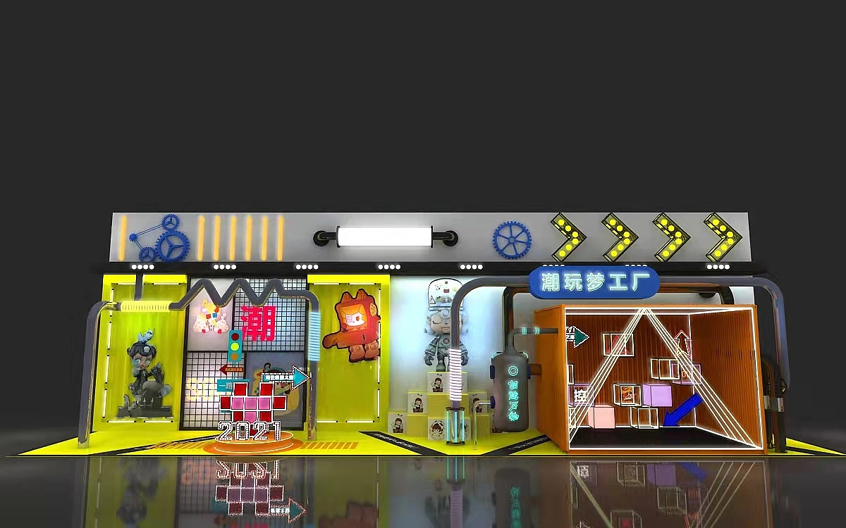 潮玩夢工廠 動漫展設(shè)計如何助力動漫開發(fā)新浪潮